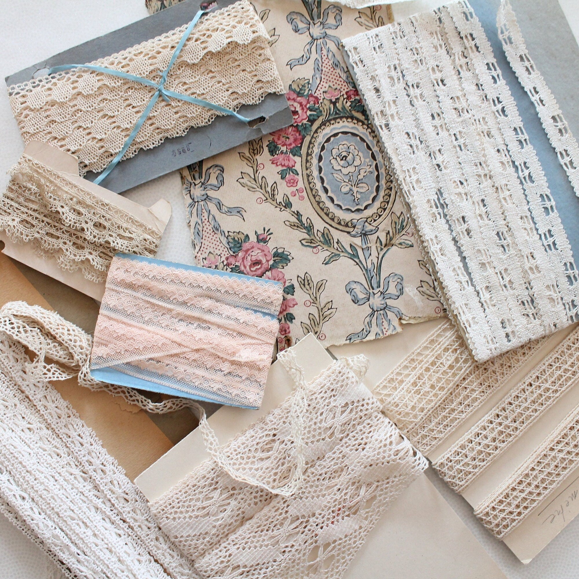Antique French Lace, 8x50cm/20po, 4432 - Etsy