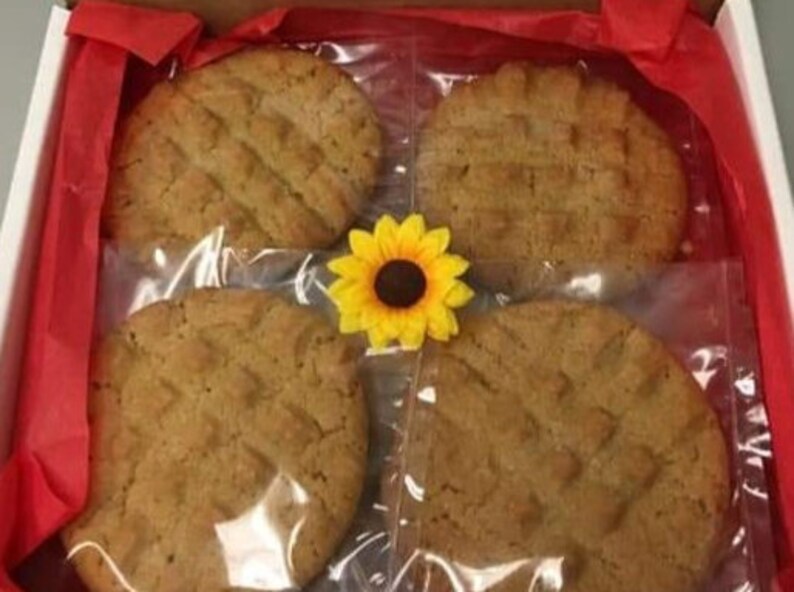 Peanut Butter Cookies one Dozen Etsy
