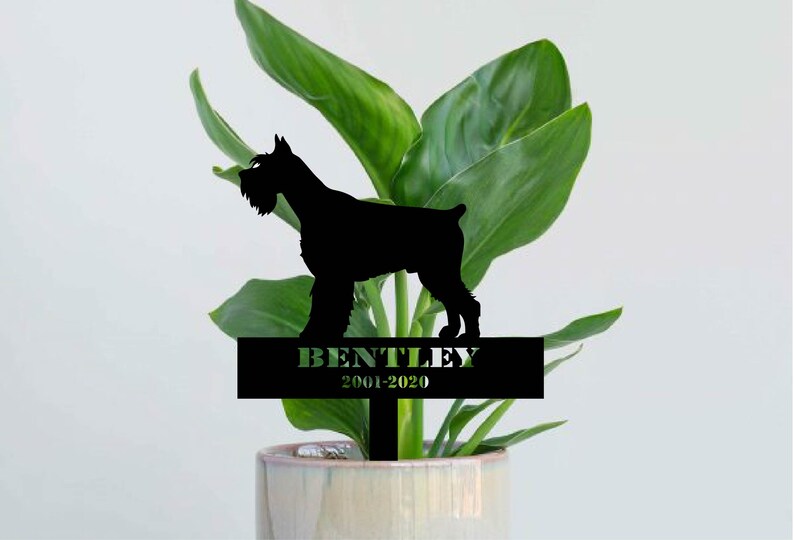 Dog Memorial Plant Stake German Shepherd Memorial Etsy