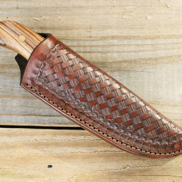 Leather Knife Sheath - Large B1c