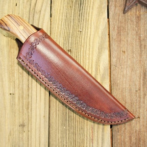 Leather Knife Sheath - Large B1e