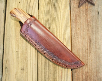 Leather Knife Sheath - Large B1e