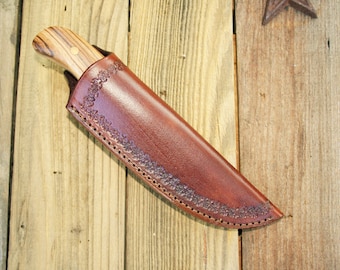 Leather Knife Sheath - Large B1e