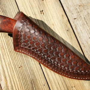 Leather Knife Sheath - Large A1c
