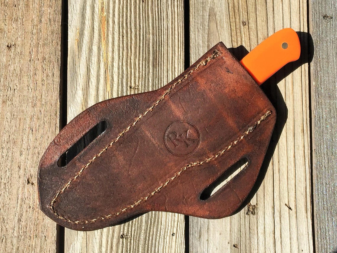 Crossdraw Leder Messerscheide Horizontale Scheide BW Etsy