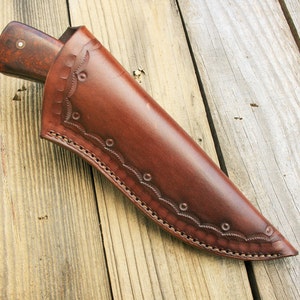 Leather Knife Sheath - Large A1b