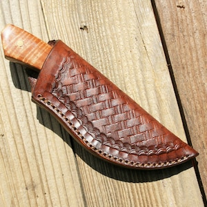Leather Knife Sheath -  Small A3c