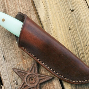 Leather Knife Sheath - Small A4a