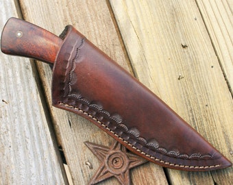 Funda de cuero para cuchillo - Grande A1d