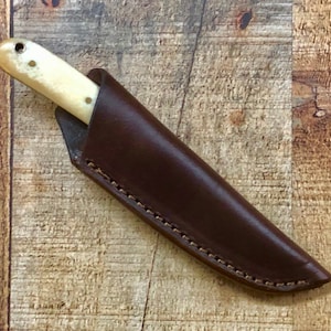 Leather Knife Sheath - Small A6a