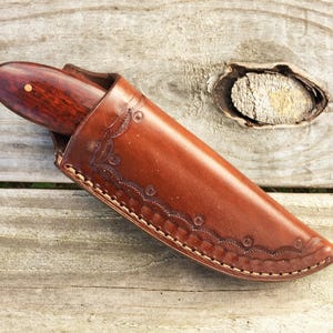 Leather Knife Sheath - Medium B2b