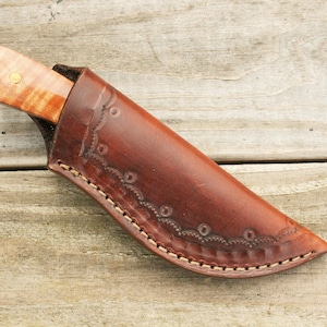 Leather Knife Sheath -  Small A3b