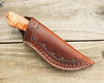 Leather Knife Sheath -  Small A3b