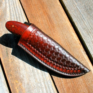 Leather Knife Sheath - Medium B2c
