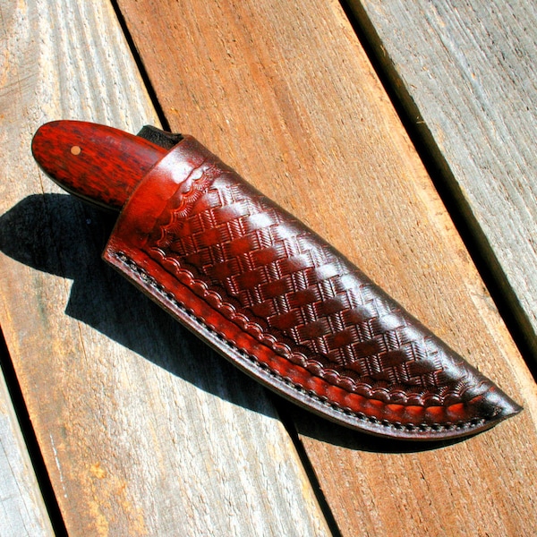 Leather Knife Sheath - Medium B2c