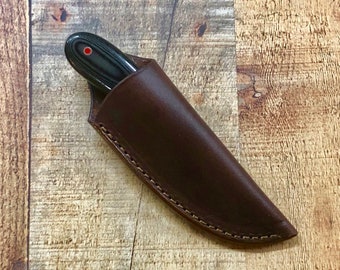 Funda de cuero para cuchillo - Pequeña B3a