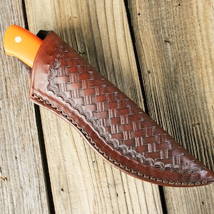 Leather Knife Sheath -  Medium A2c