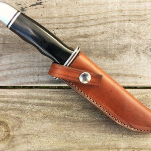 Leather Knife Sheath for Buck 119 A