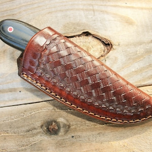 Leather Knife Sheath - Small B3c