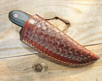 Leather Knife Sheath - Small B3c