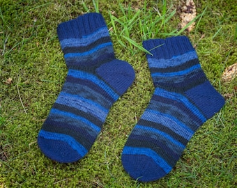 Cosy hand-knitted socks