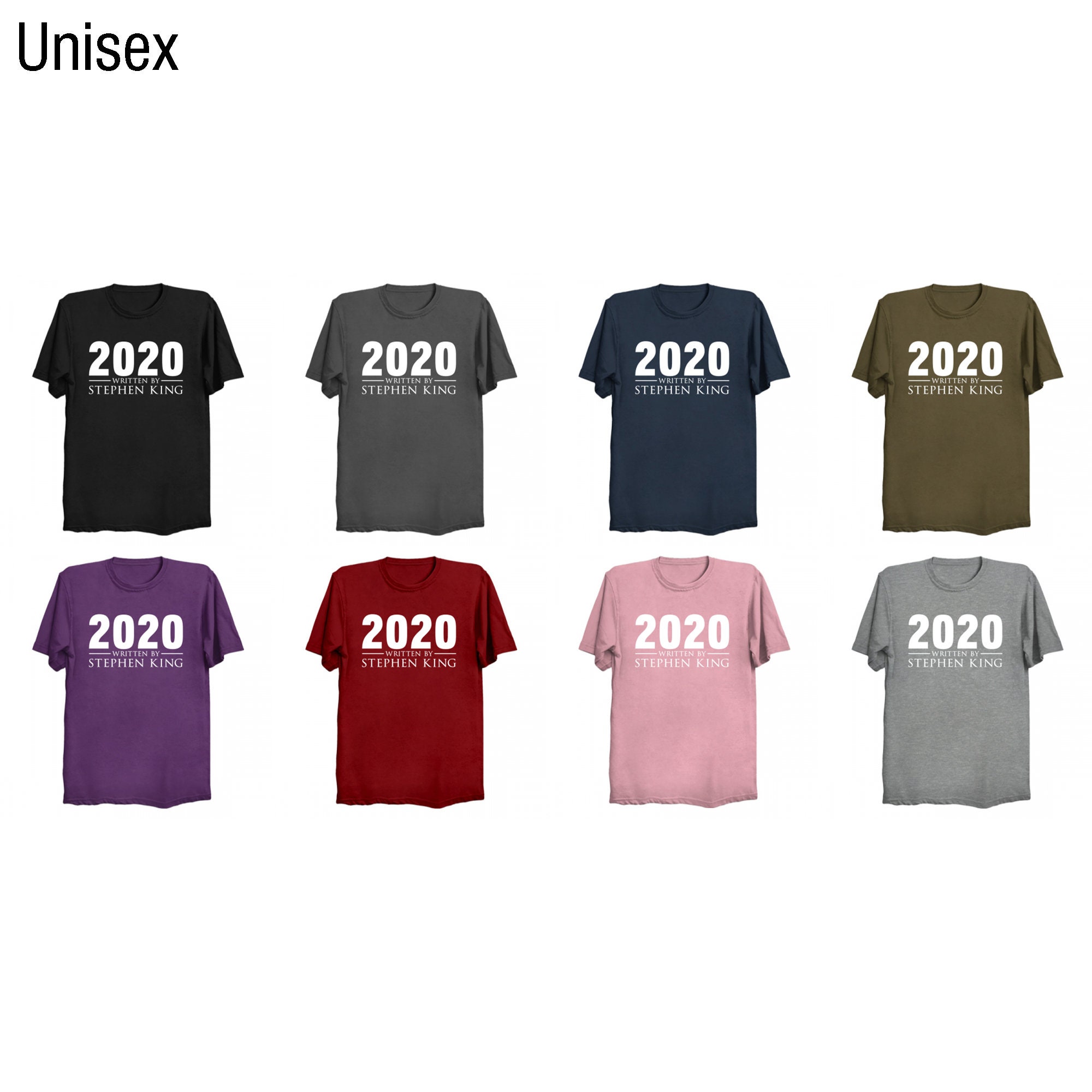 2020 by stephen sales king t shirt