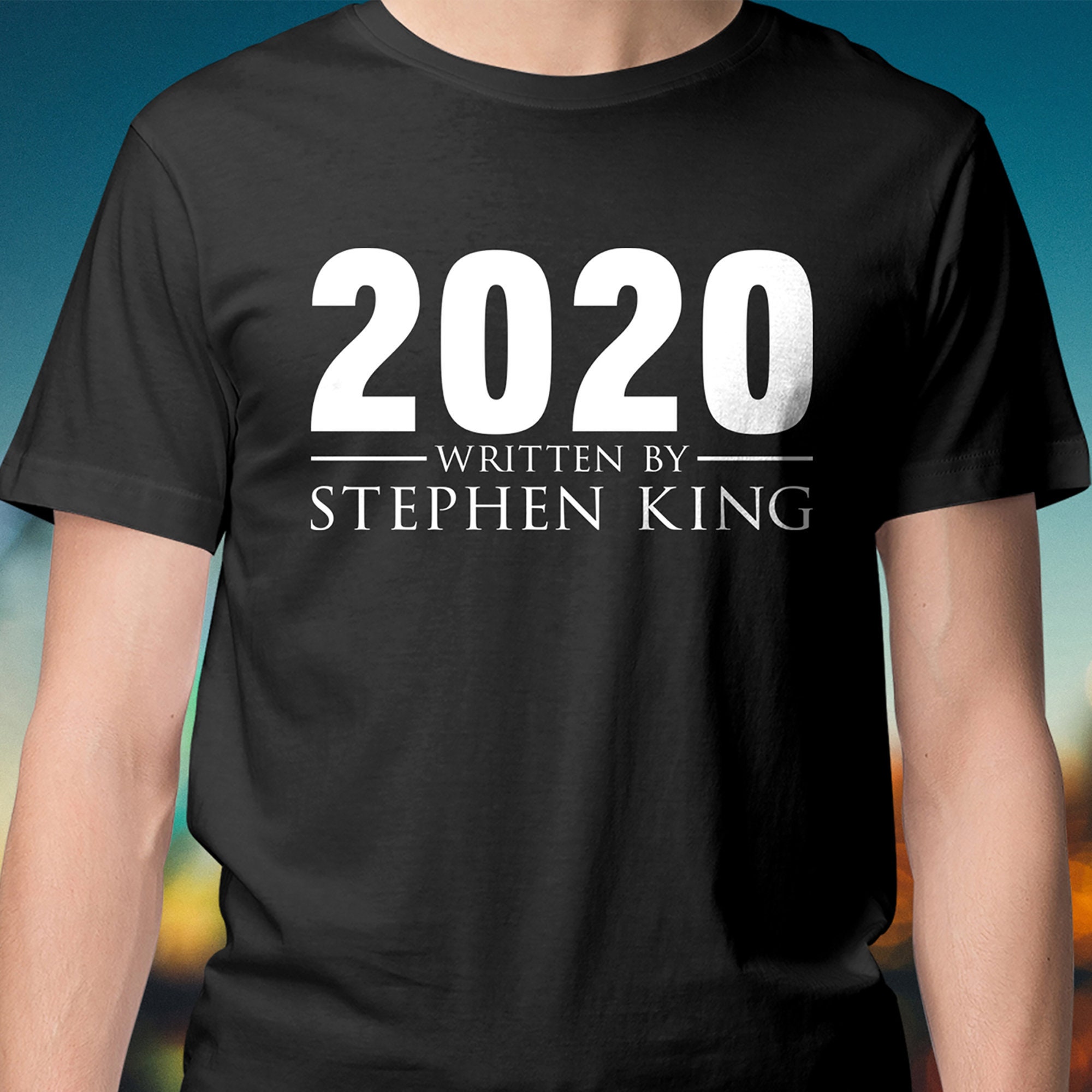 2020 written by stephen king camiseta hotsell