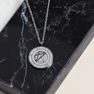 Collar personalizado con carta natal, colgante del zodiaco en plata de ley, regalo astrológico