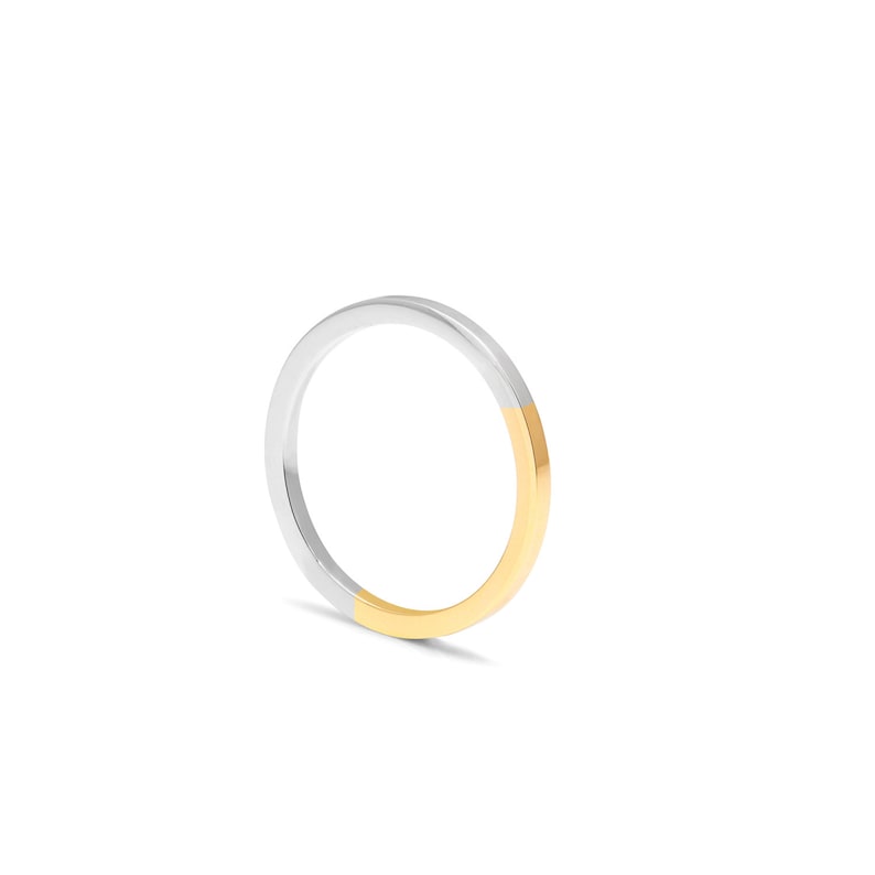 Gold /& Silver Golden Ratio Ring