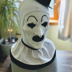 Psycho Clown Mask (v3 with hood attached)