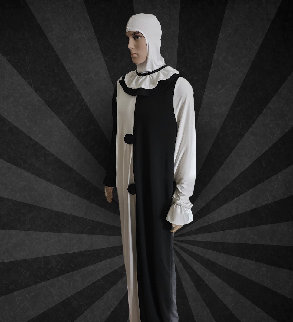 Cirque Sinister Bo Bo Der Clown Damenkostüm | Inkl. Kleid & Hut, Größe M, Für Halloween