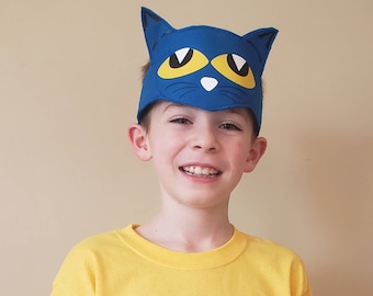 Groovy Blue Cat Headband/ Book Character Costume
