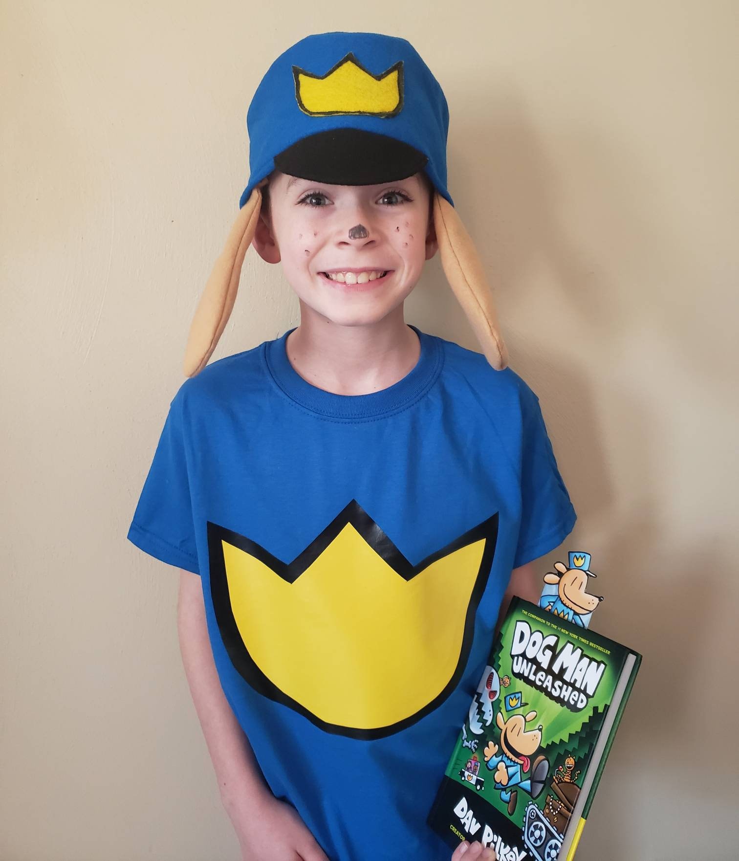 Dog Man Inspired Costume Hat and Shirt/ Book Character Etsy