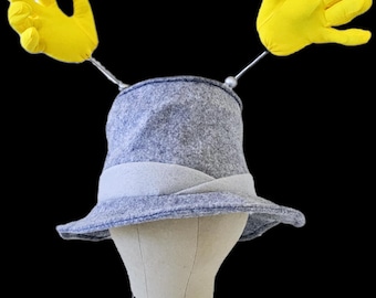 Inspector Gadget Inspired Hat- Halloween costume/ couples costume