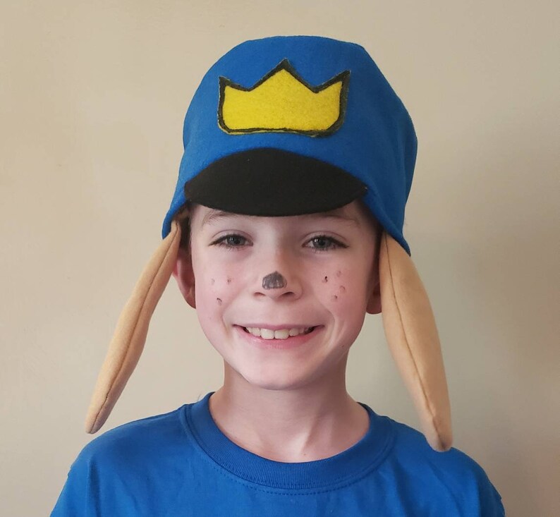 Dog Man Inspired Hat. Book Character Costume/ Halloween Etsy