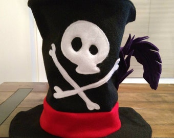 Handmade The Princess and the Frog Shadow Man Hat- Dr Faciluer Inspired Hat- Voodoo Man Hat- Villain costume