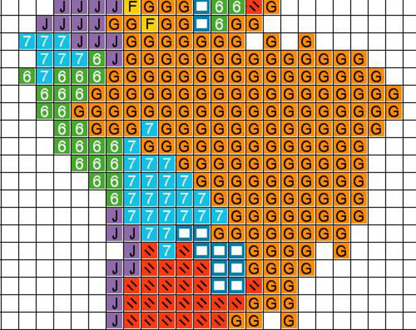 World Map Cross Stitch Pattern Cross Stitch Continent Etsy