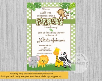baby safari animales de