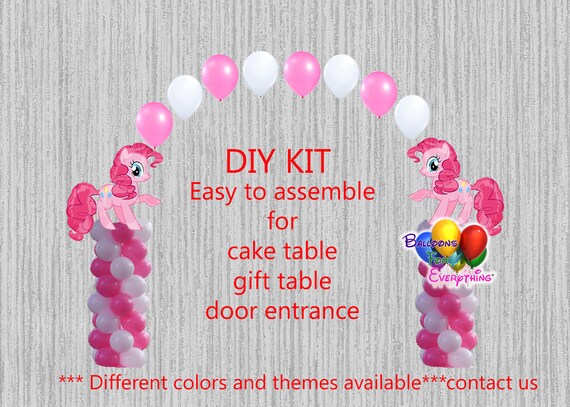 My Little Pony Pinkie Pie Birthday Balloons Balloons Party Etsy