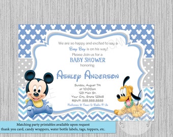 disney baby shower invitations etsy baby disney invitations