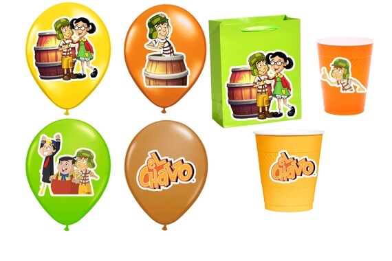 El Chavo Del Ocho Printables For Balloons Instant Download Etsy