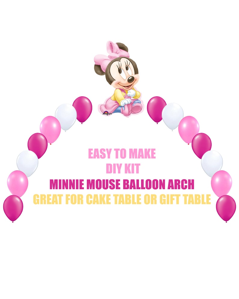 Diy Minnie Mouse Table Decorations
