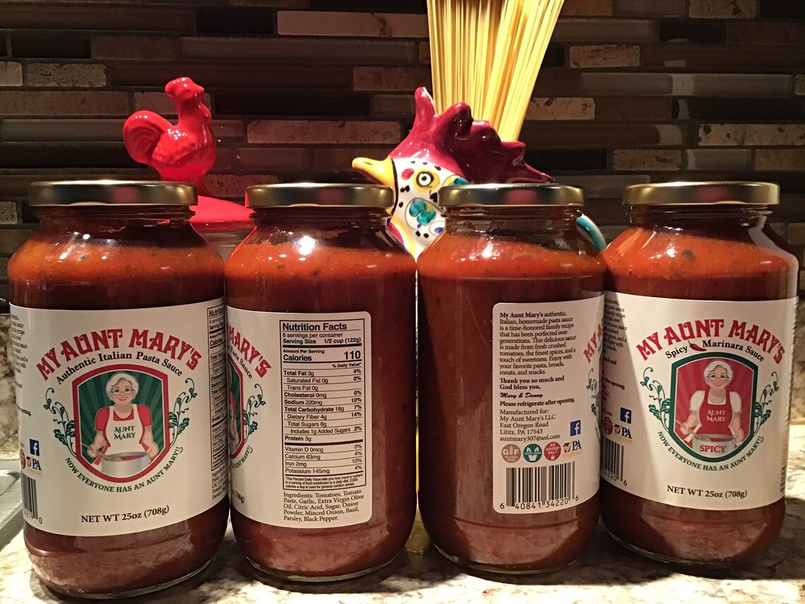My Aunt Marys Authentic Italian Specialty, Natural, Gluten Free