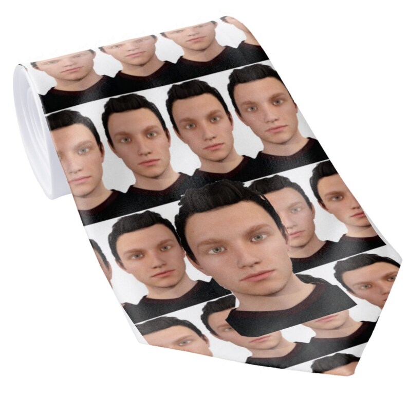 Photo Tie, Neckties, Custom Neckties. Personalized Ties. Standard Size