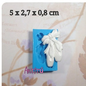 Ballet shoes silicone mold, dancer shoes mold, ballet dancer mold, ballerina mold, dancer resin mold, original design handsculpted subject