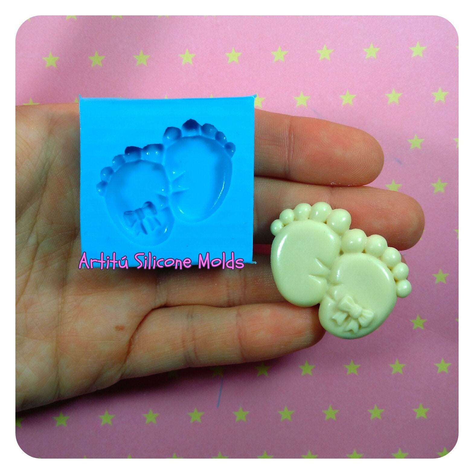 Baby Feet Mold for Party Favor Baby Shower Mold for Resin Mold Etsy UK