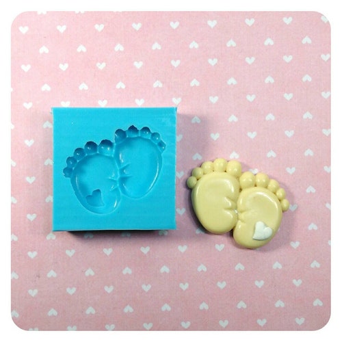 Soap Mold Baby in a Shell Silicone Mold Silicone Mould Soap Etsy