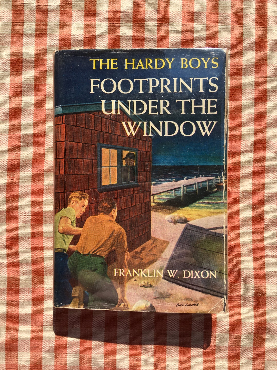 Footprints Under the Window/hardy Boys/ Happytown Square Etsy