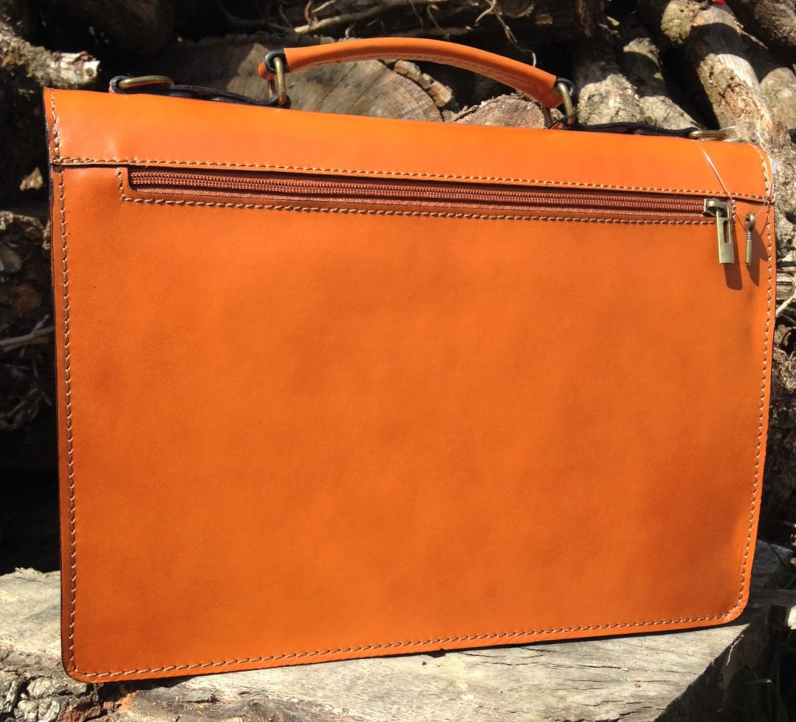 15 Hand Made Leather Briefcase Italian Leather Satchel Etsy