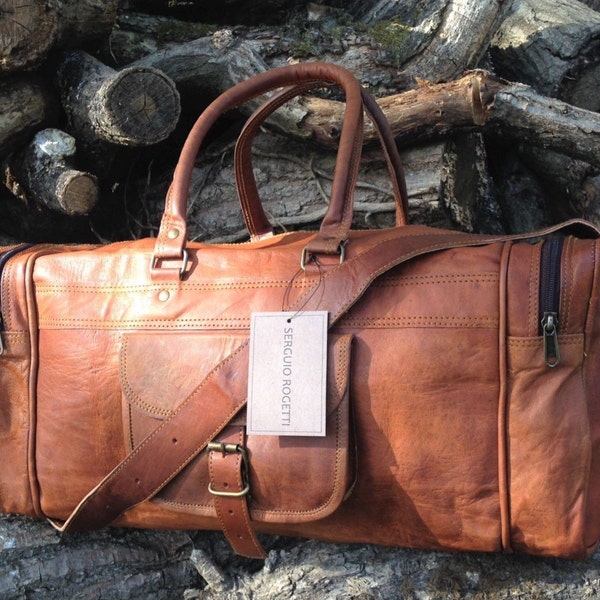 Leather Weekender, Duffle Bag, Leather Weekend Bag, Leather Holdall, Overnight Bag, Vacation Duffel, Carry on Bag, Leather Bag